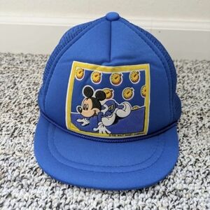 Vintage The Walk Disney Company Mickey Mouse Hat Toddler Cap Made In Taiwan